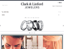 Tablet Screenshot of clarklinford.com